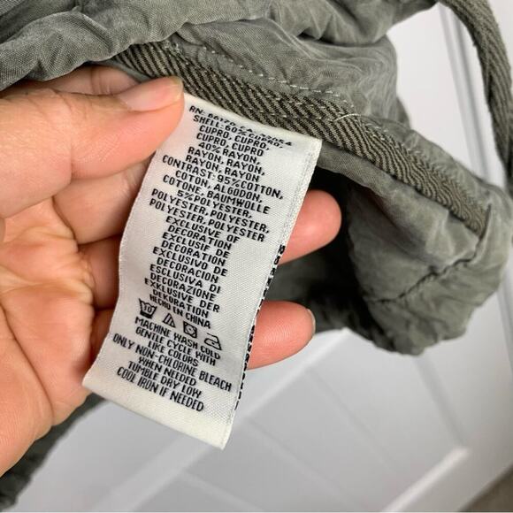 Anthropologie Marrakech drape utility lightweight jacket‎ size large gorpcore - Picture 6 of 7